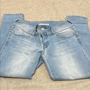 Guess Light Blue Skinny Jeans for Women